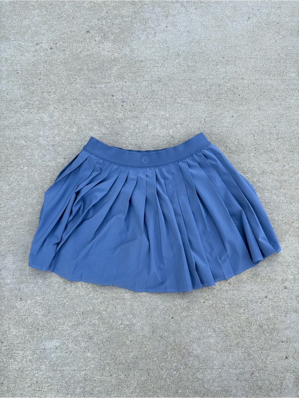 Lululemon blue pleated tennis skirt